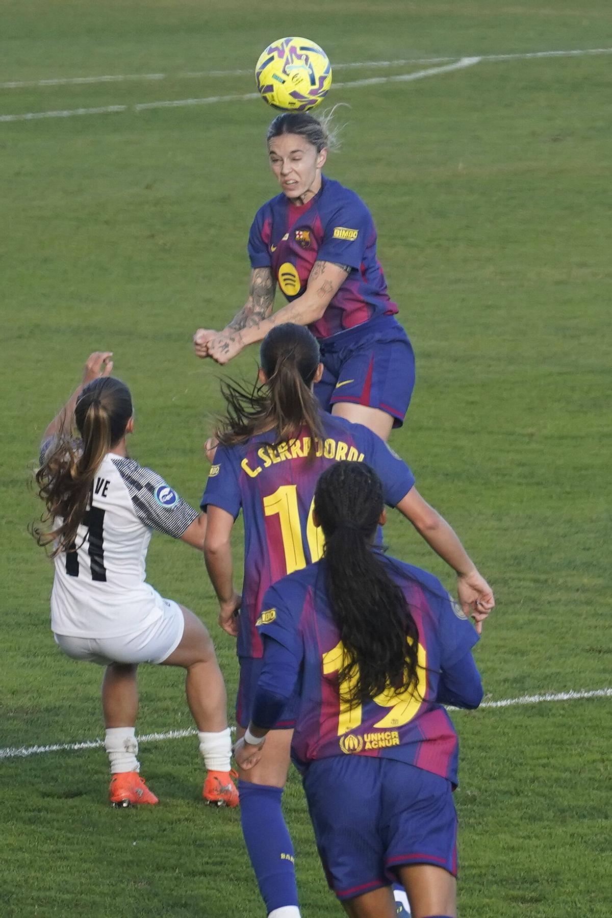 Badalona Women - Barça, al estadi de Palamós