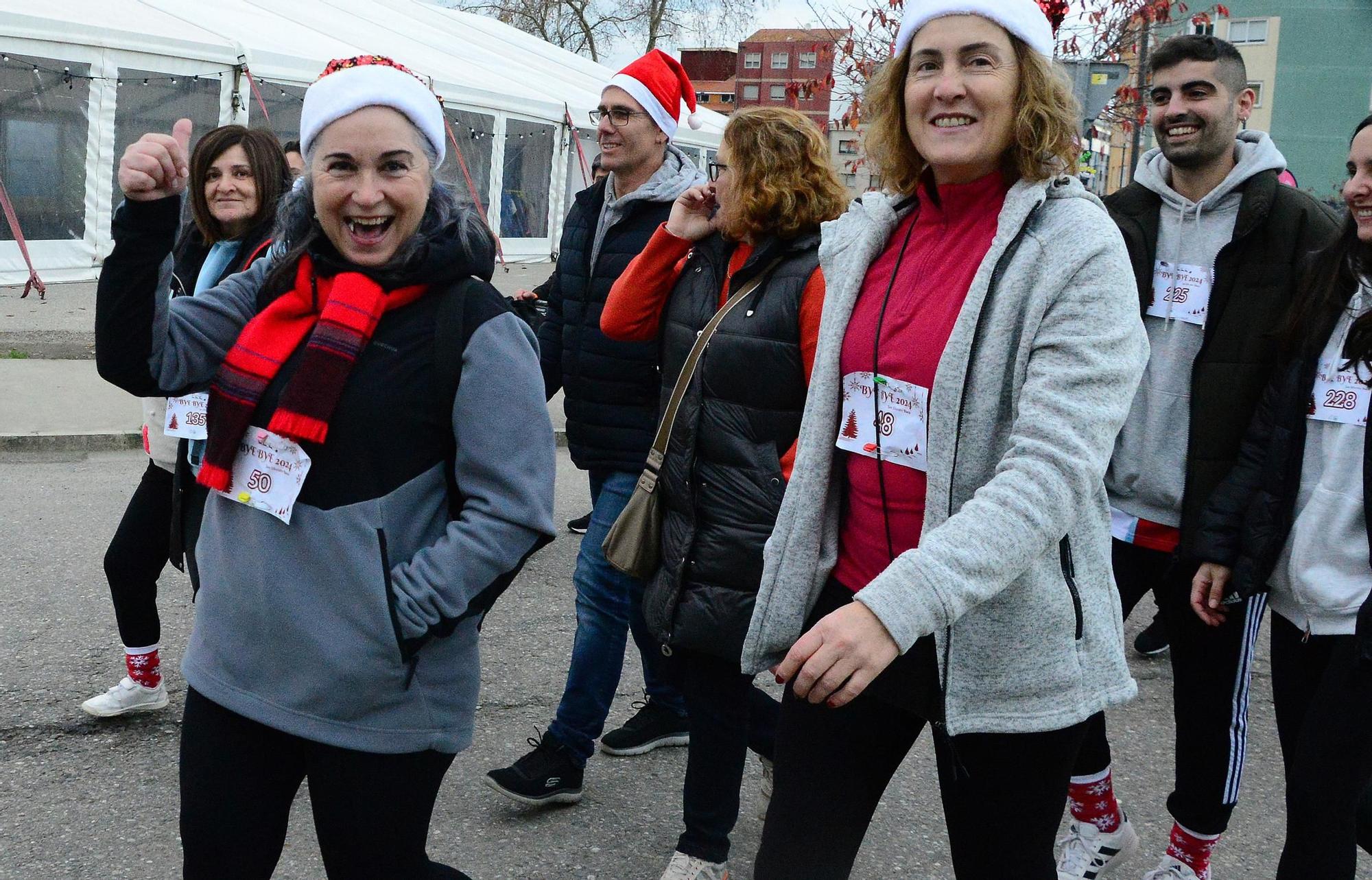 La carrera San Silvestre "Bye bye 2024" de Bueu en imágenes