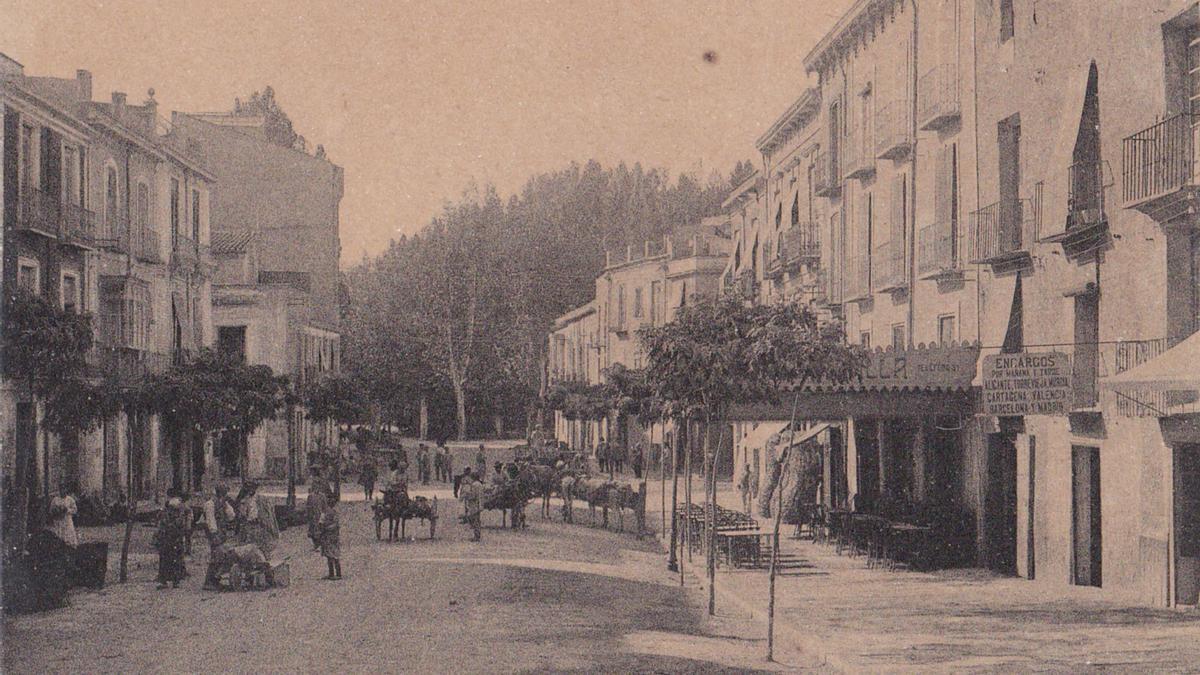 La calle Calderón de la Barca de Orihuela. |