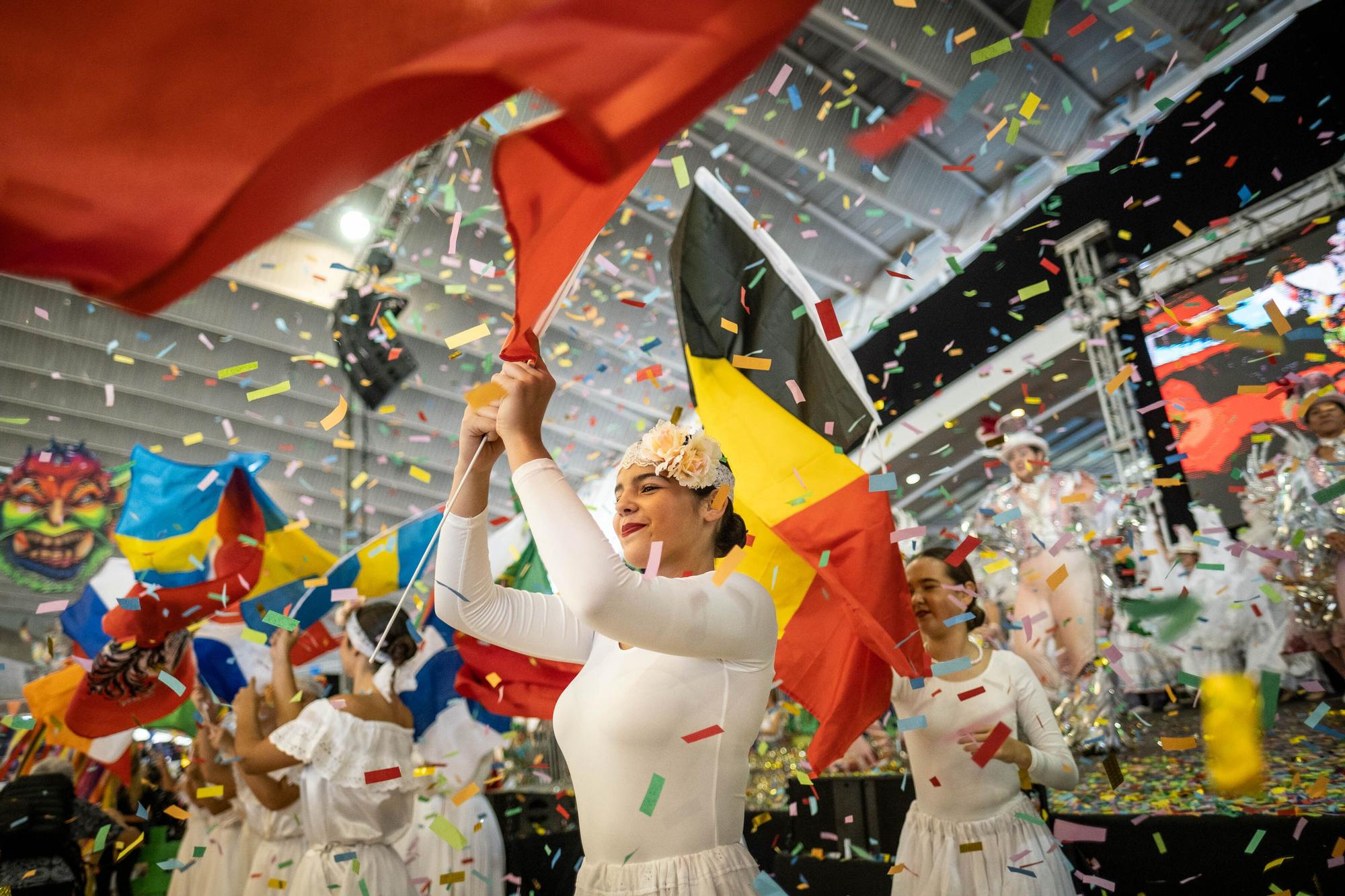 Un homenaje en Tenerife al Carnaval Internacional en la Feria Tricontinental de Artesanía