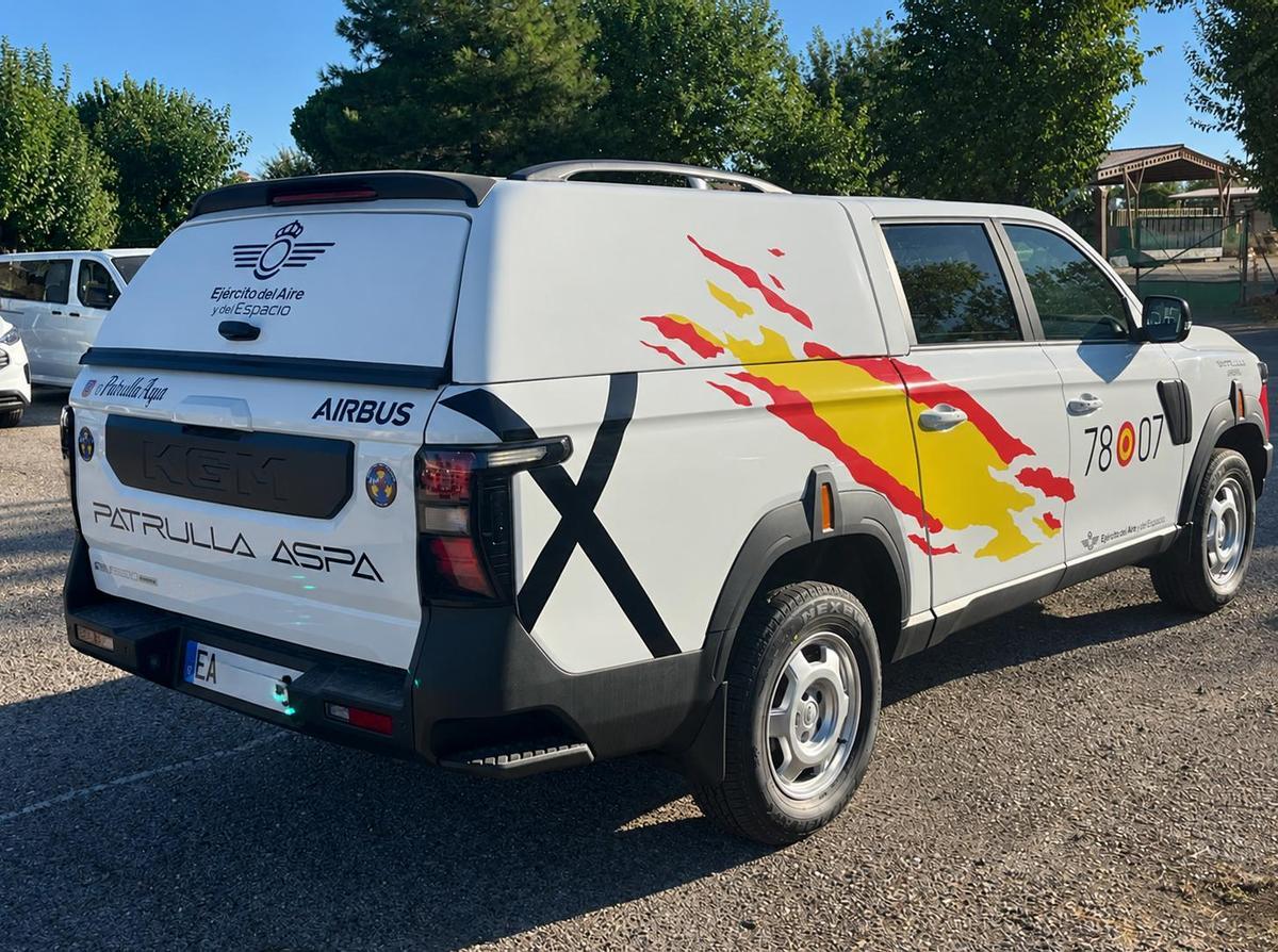 KGM Musso para la Patrulla Aspa