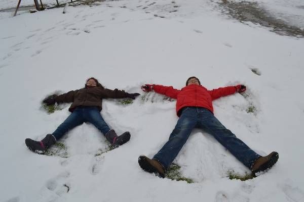 Las fotos de los cordobeses en la nieve