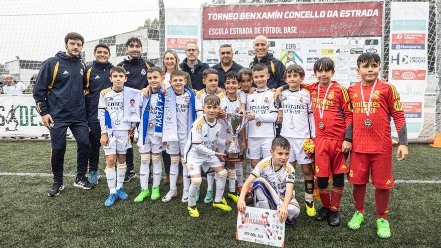 El Real Madrid revalida título en el Torneo da Estrada