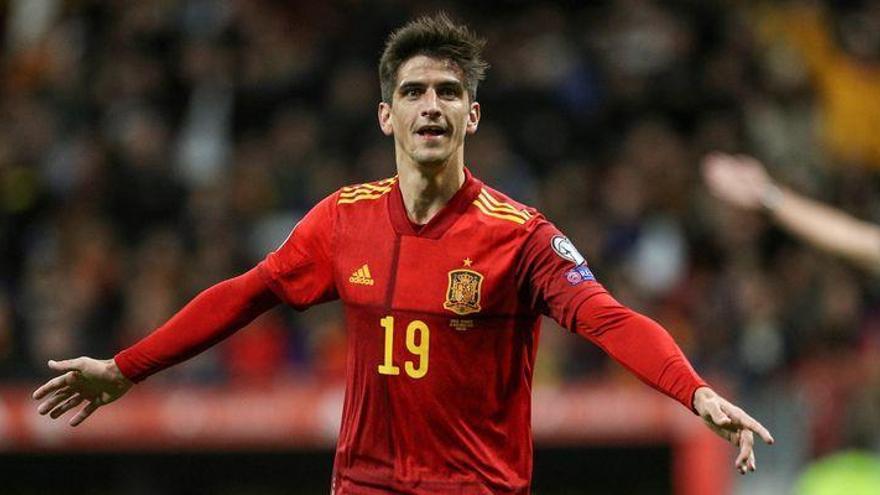 Gerard Moreno, titular con España ante Portugal