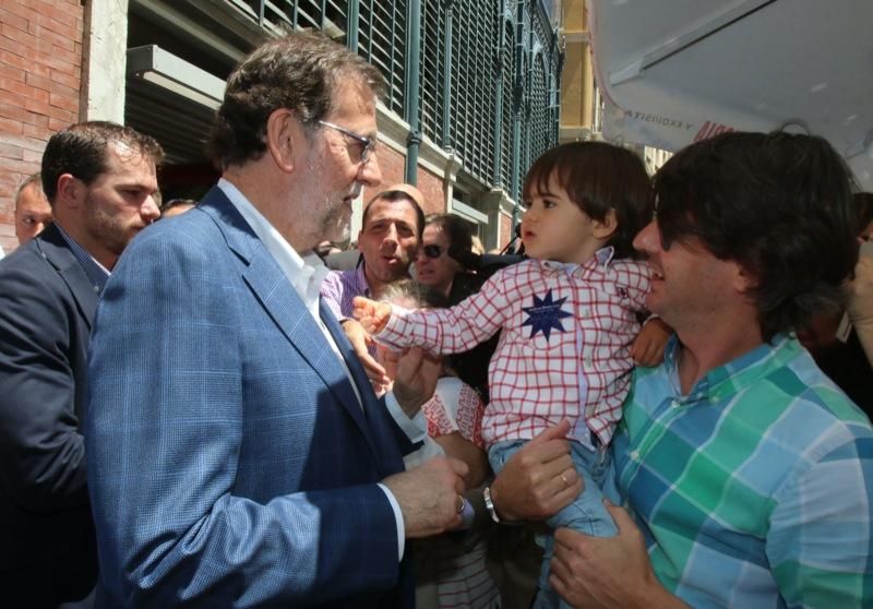 Mariano Rajoy inicia la precampaña en Málaga