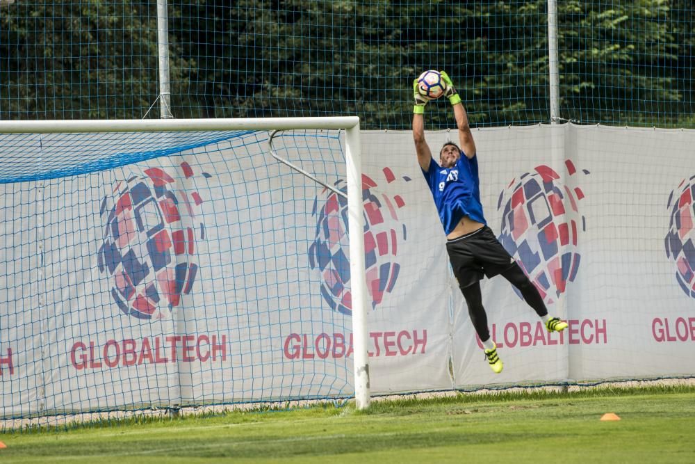 Entrenamiento del Real Oviedo