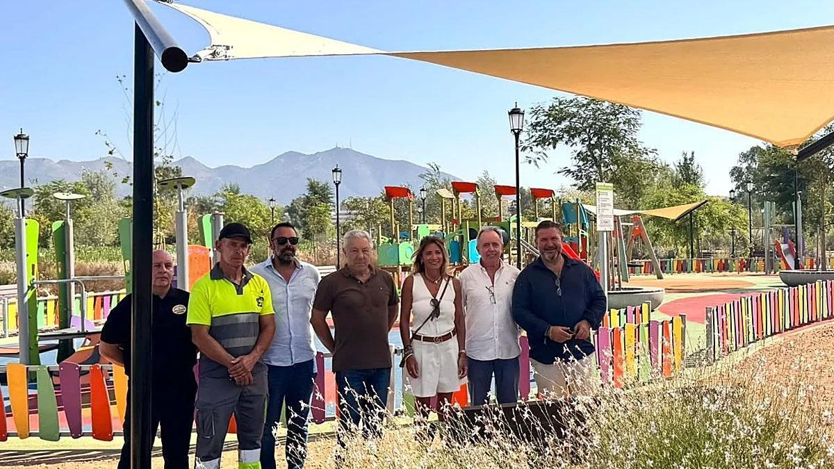 Visita de la alcaldesa de Mijas al Gran Parque.