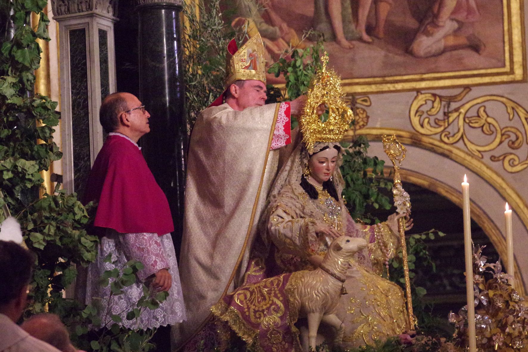 Coronación Canónica de la Divina Pastora en la Catedral de Málaga