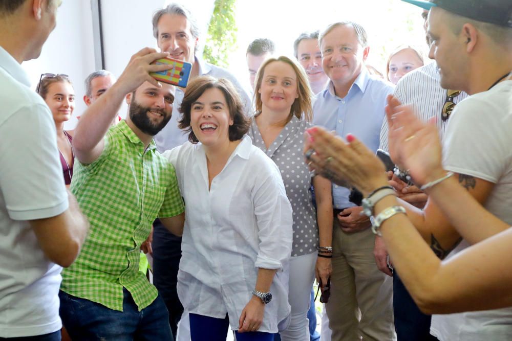 Acto de Sáenz de Santamaría en Alboraia