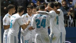 El Real Madrid celebró un triunfo logrado con dos penaltis