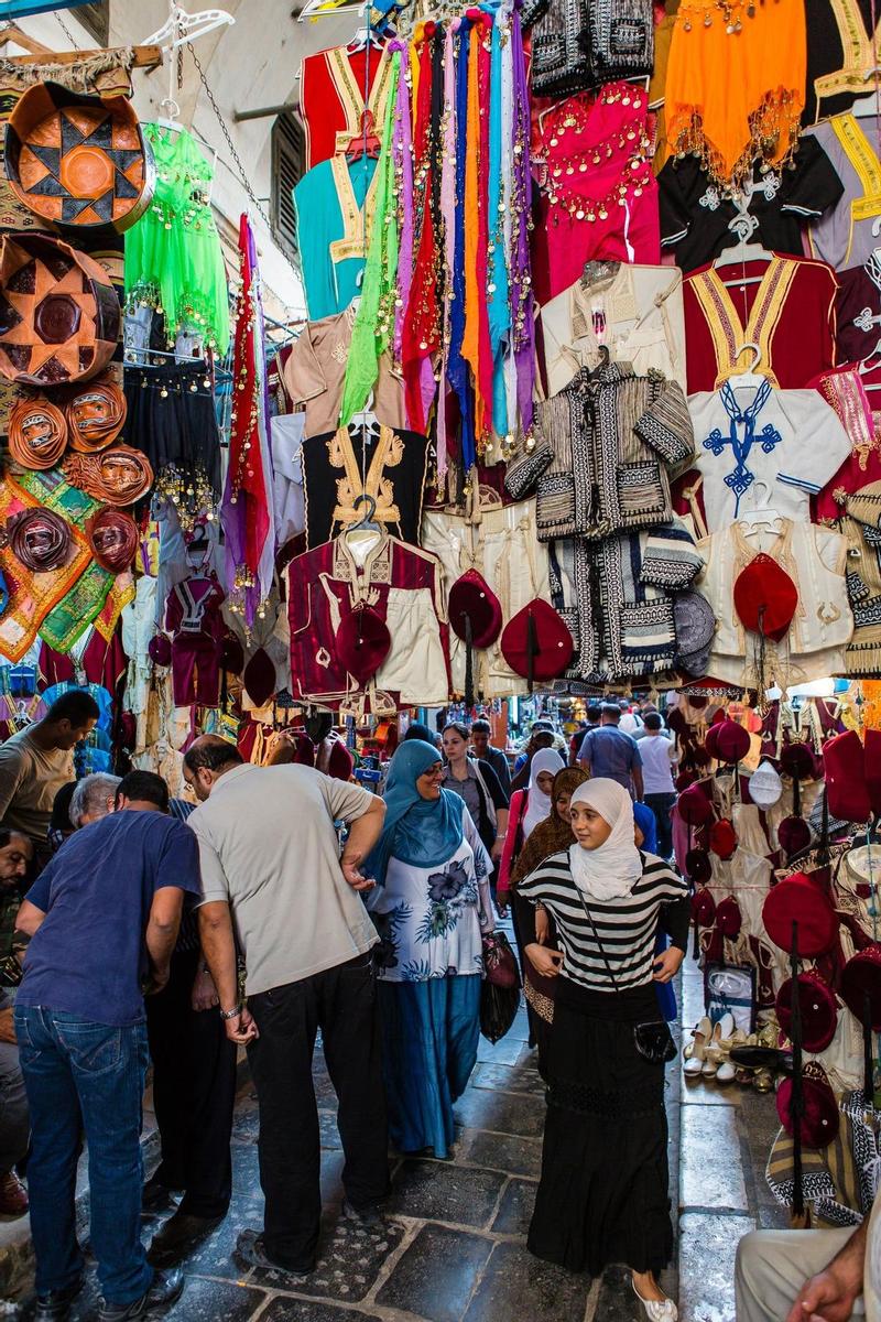 Mercado en Túnez