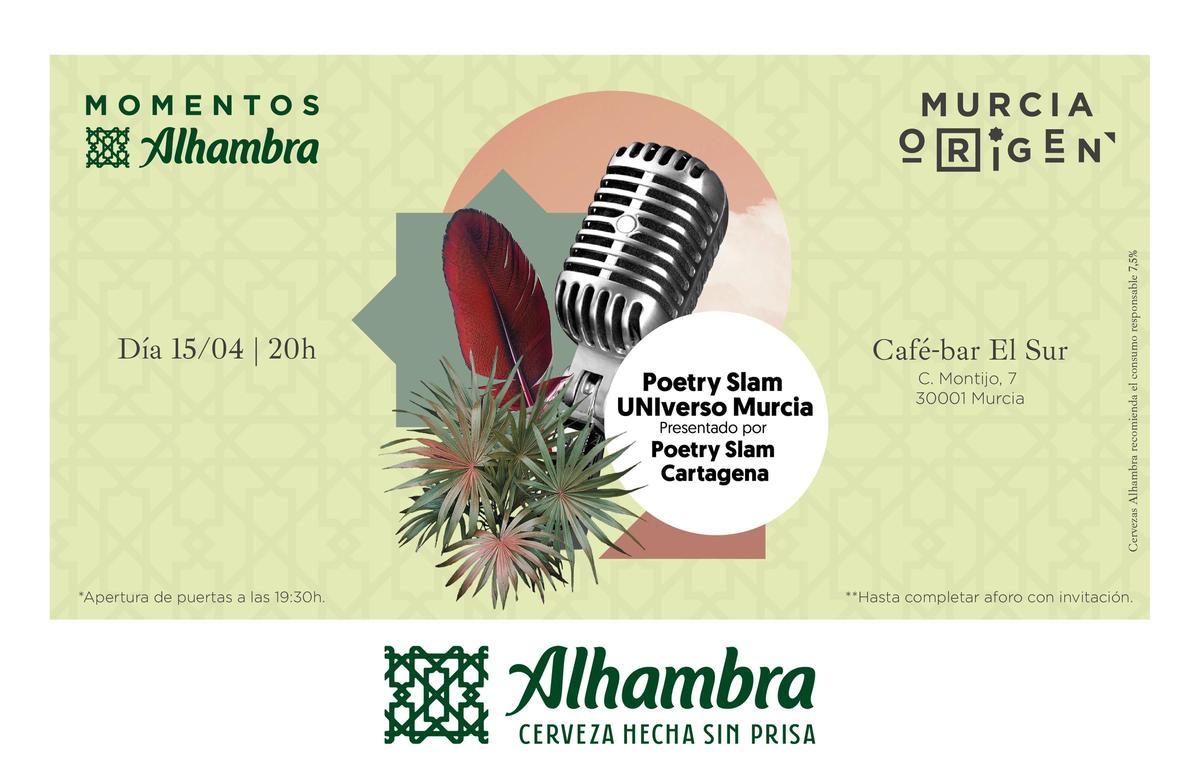 La segunda edición de ‘UNIVerso Murcia’ se celebrará el próximo 15 de abril en Café-bar El Sur a las 20:00h