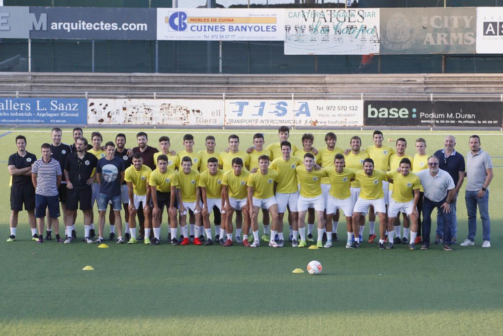 Primer entrenament del Banyoles de la pretemporada