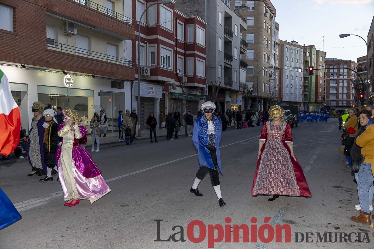 Imágenes del desfile de carnaval en Caravaca