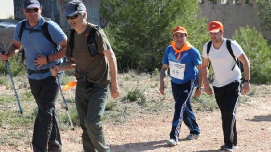 Marcha solidaria en Caravaca de la Cruz