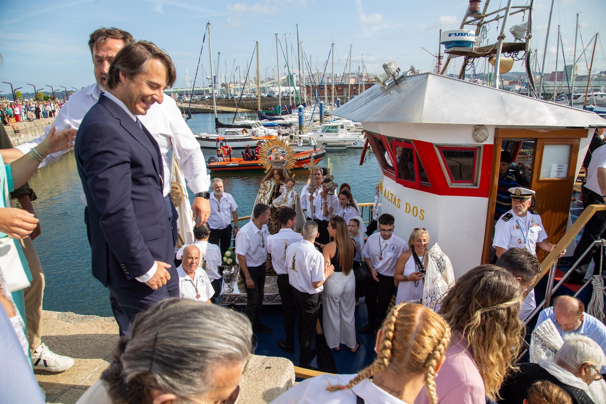 Procesión del Carmen en A Coruña