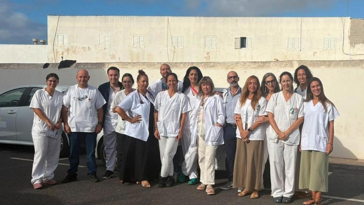 Equipo de Hospitalización a Domicilio (HADO) y Cuidados Paliativos de la Gerencia de Servicios Sanitarios de Lanzarote