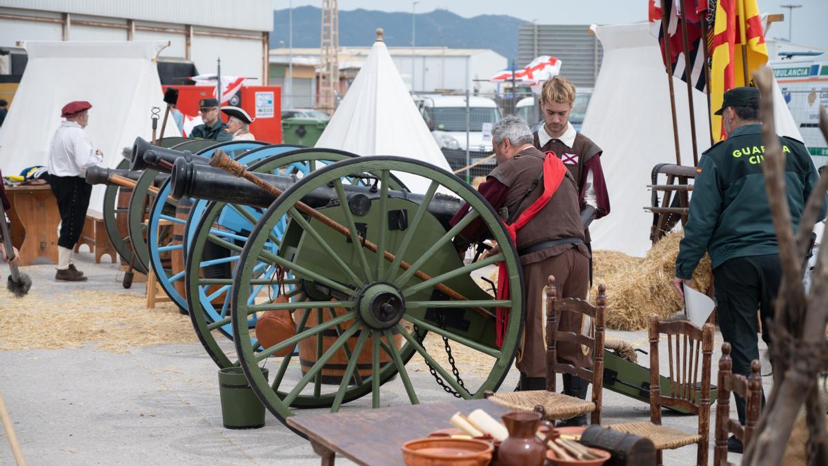 Recreaciones en el Moll de Costa.