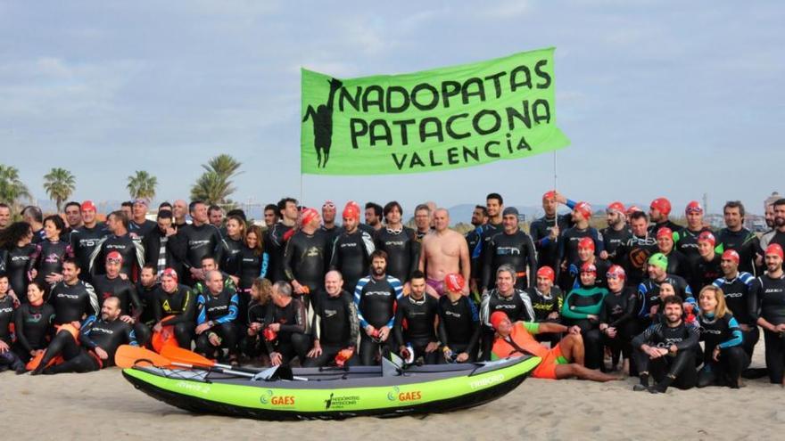 Nadar sin boyas en mar abierto