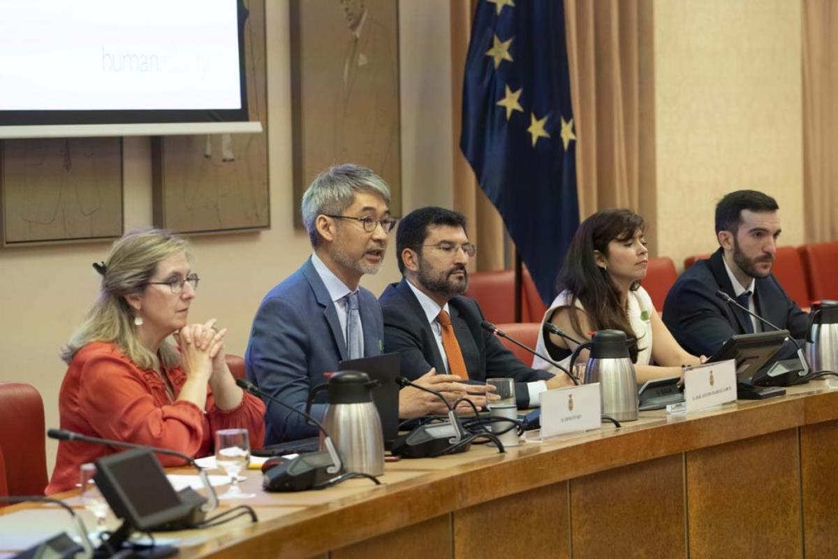 Ernesto Ko, en el Congreso de los Diputados