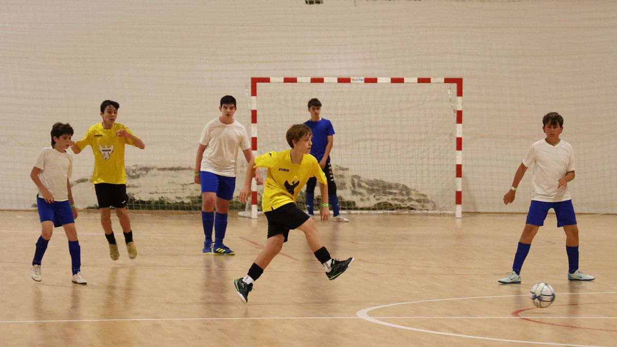 Un partido de la presente edición de la Vigo Cup.