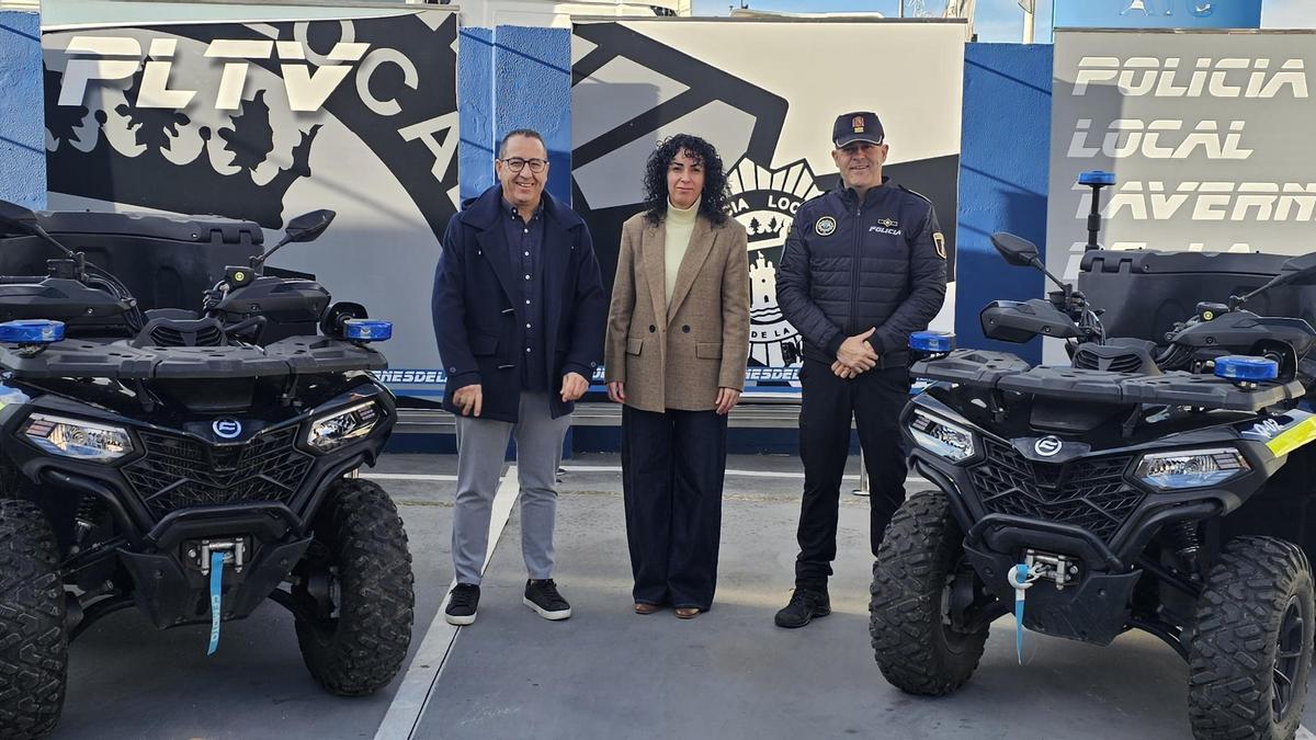 Presentación de los quads en Tavernes