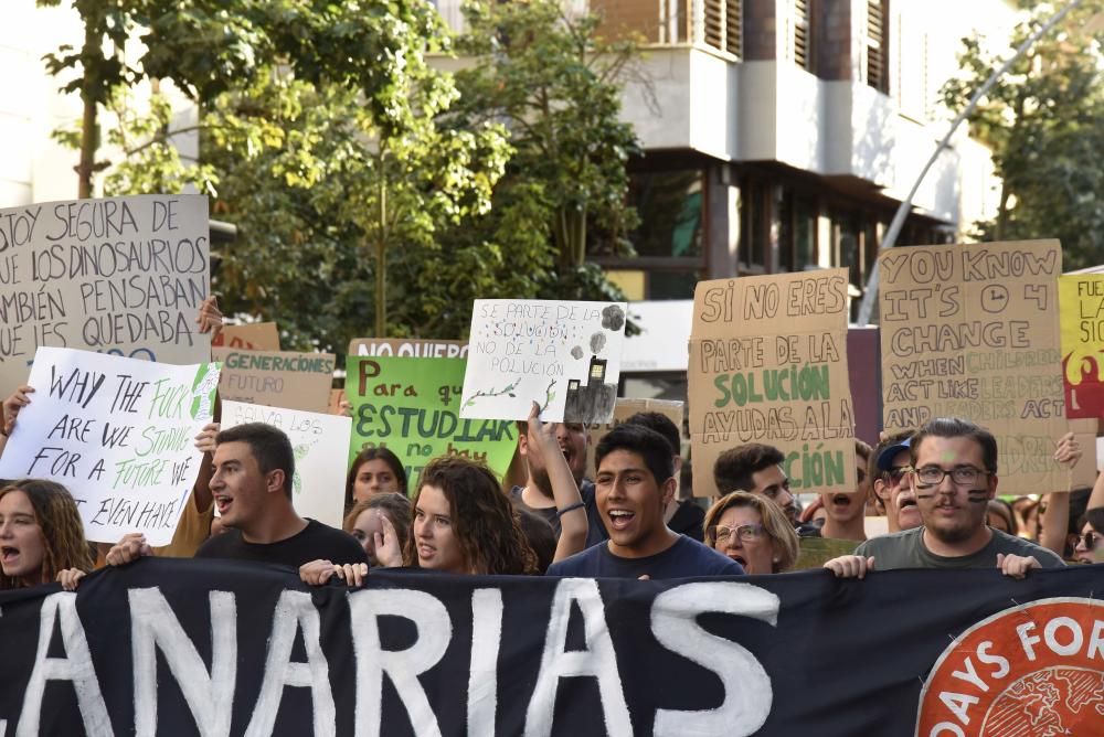 Manifestaciones contra la crisis climática