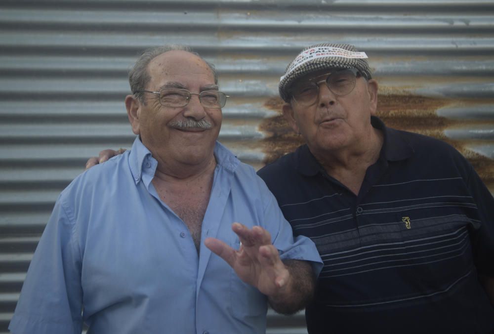 Manifestación de vecinos en El Palmar