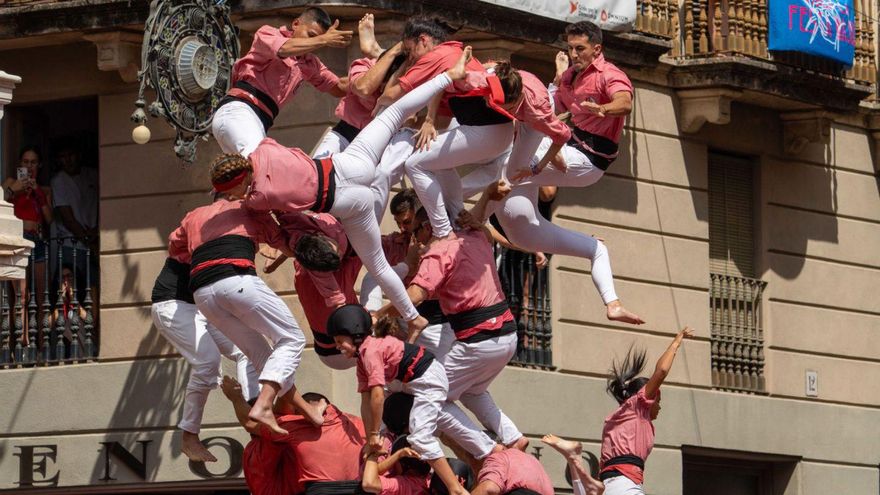 Una nena de la Vella de Valls, a l’uci a l’esfondrar-se un castell
