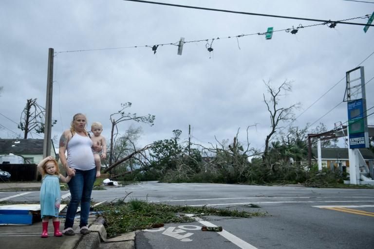 El huracán Michael toca tierra en Florida