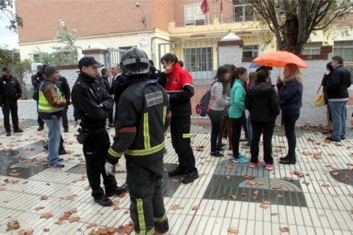 Amenaza de bomba en el IES Isaac Peral de Cartagena