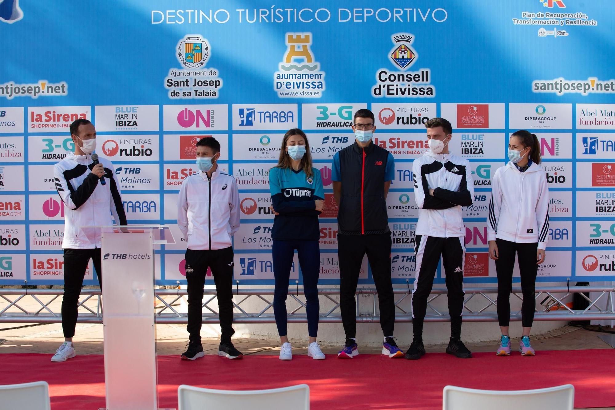 Presentación de la carrera 10k de Platja d'en Bossa.