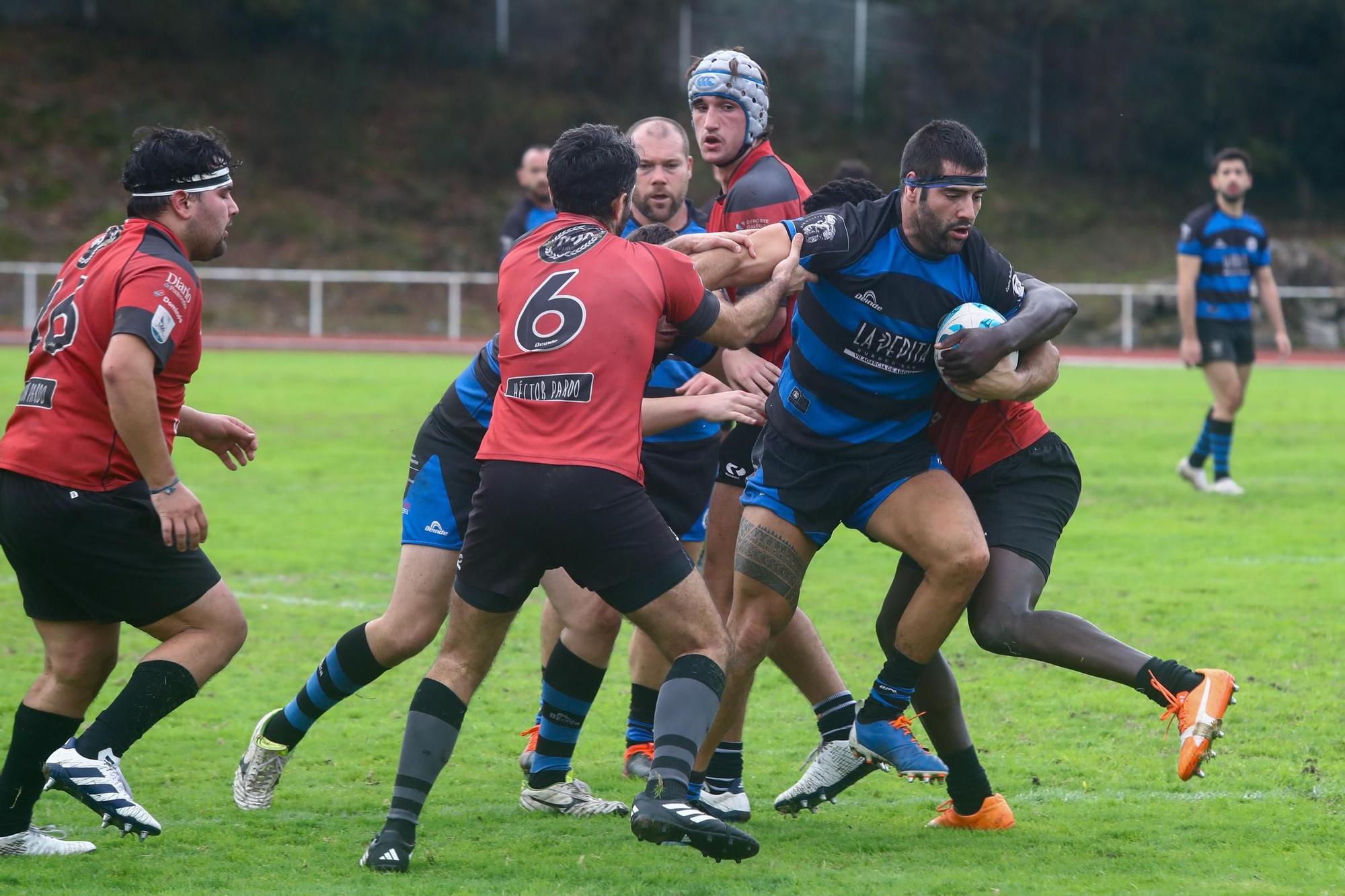 Las mejores imágenes de la victoria del Os Ingleses ante el Pontevedra Rugby Club