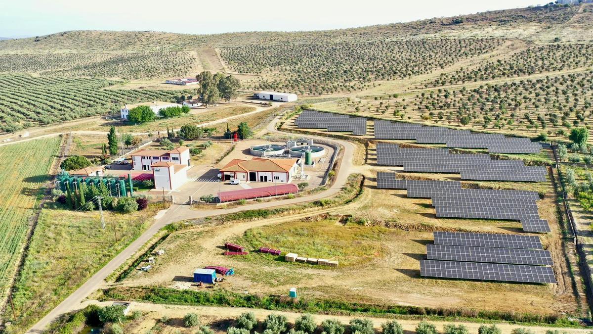 Imagen del proyecto en la comarca de Vegas Altas.
