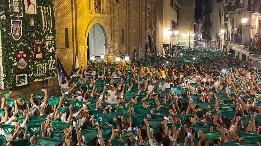 Despedida a San Lorenzo, esta noche, en Huesca