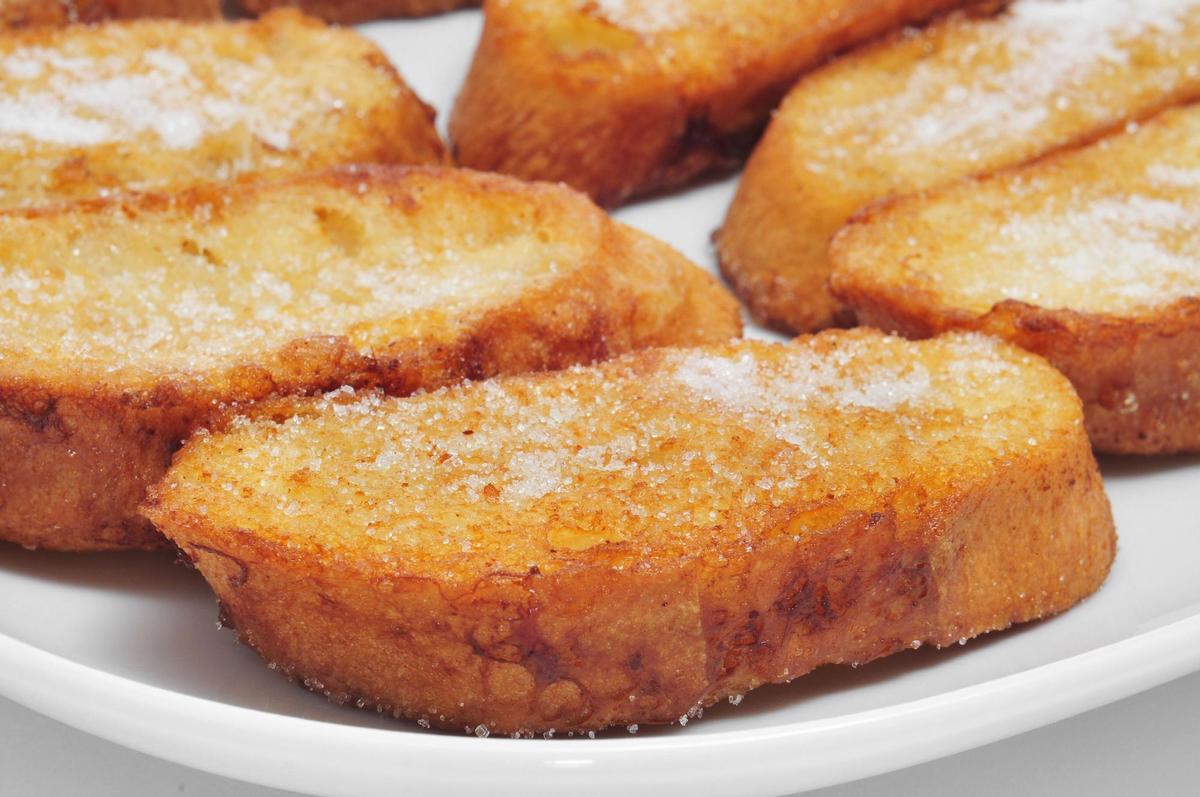 Las torrijas, dulce irresistible de Semana Santa.