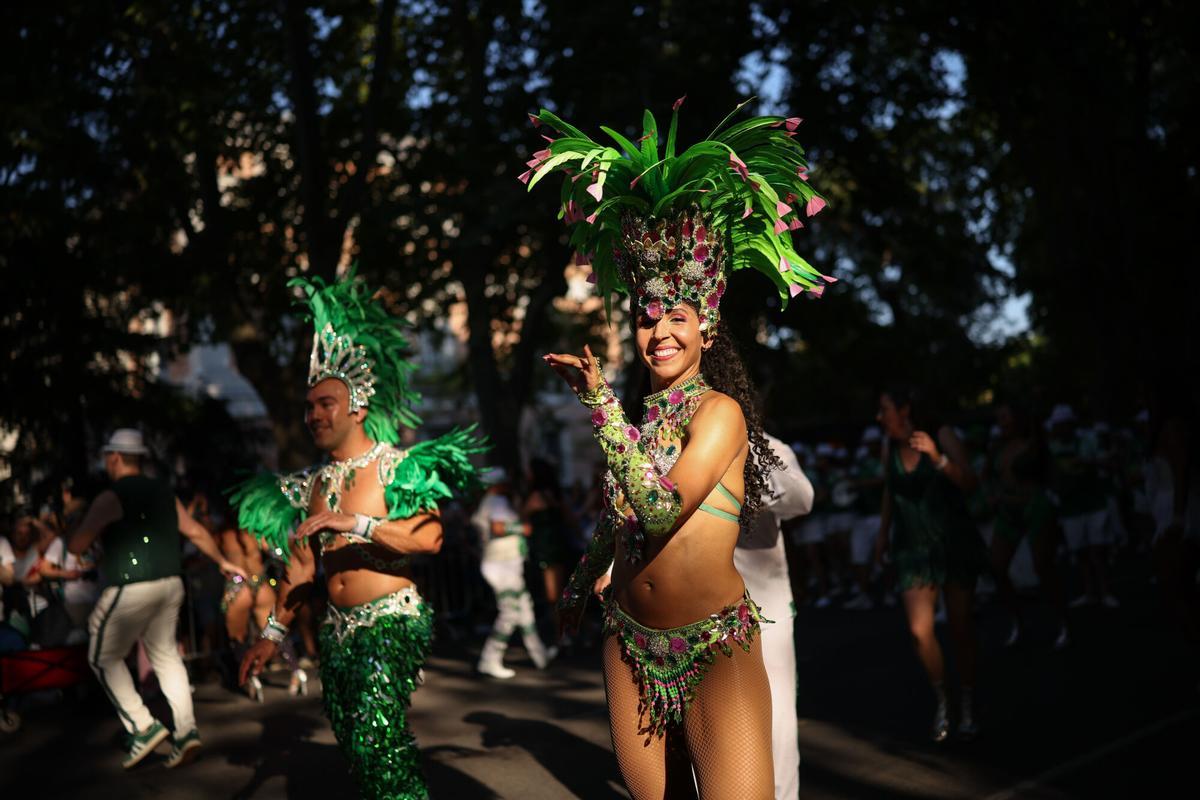 Ambiente durante la manifestación estatal del Orgullo LGTBI+ 2026