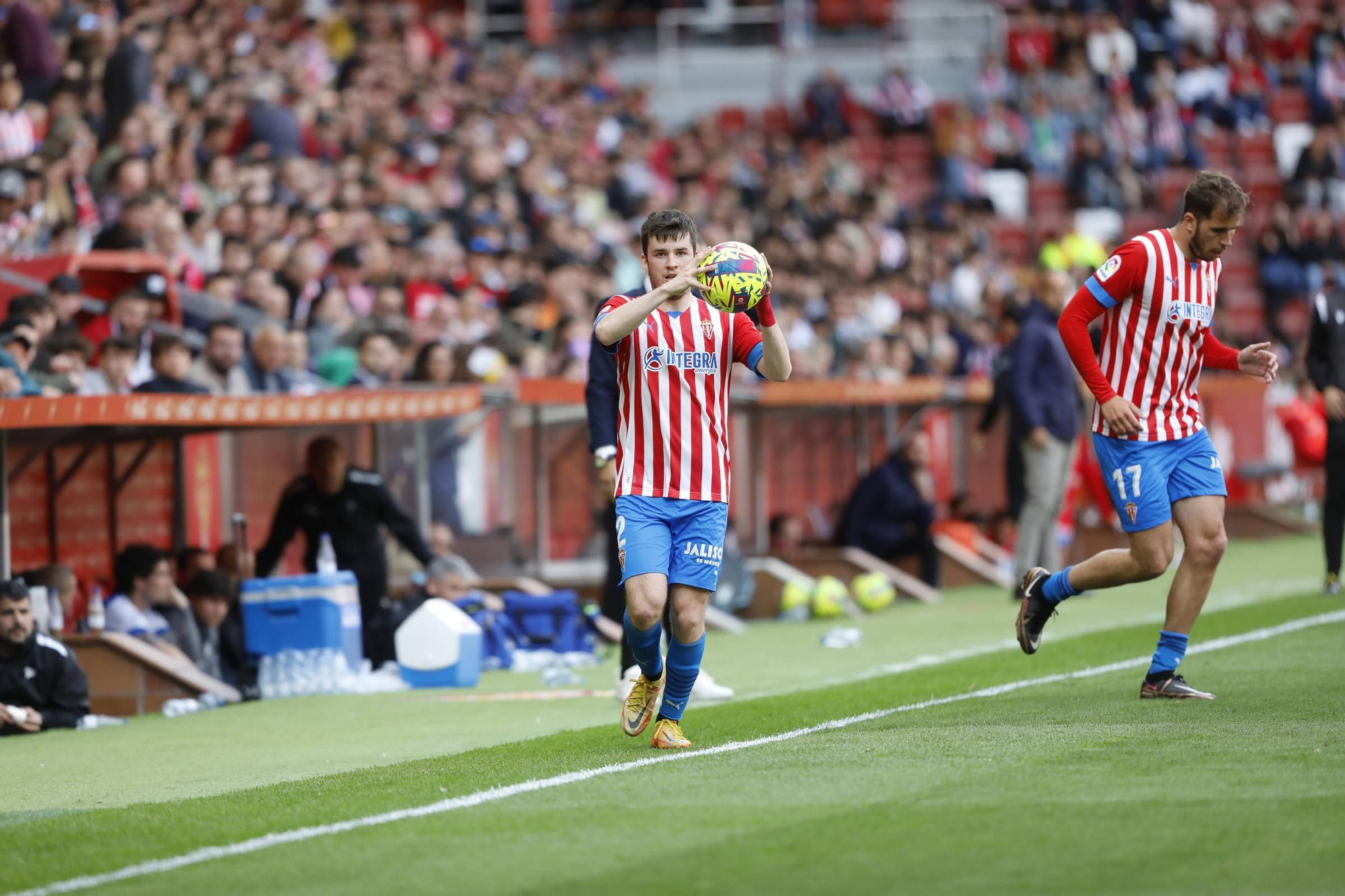 Así fue el encuentro entre el Sporting y el Alavés