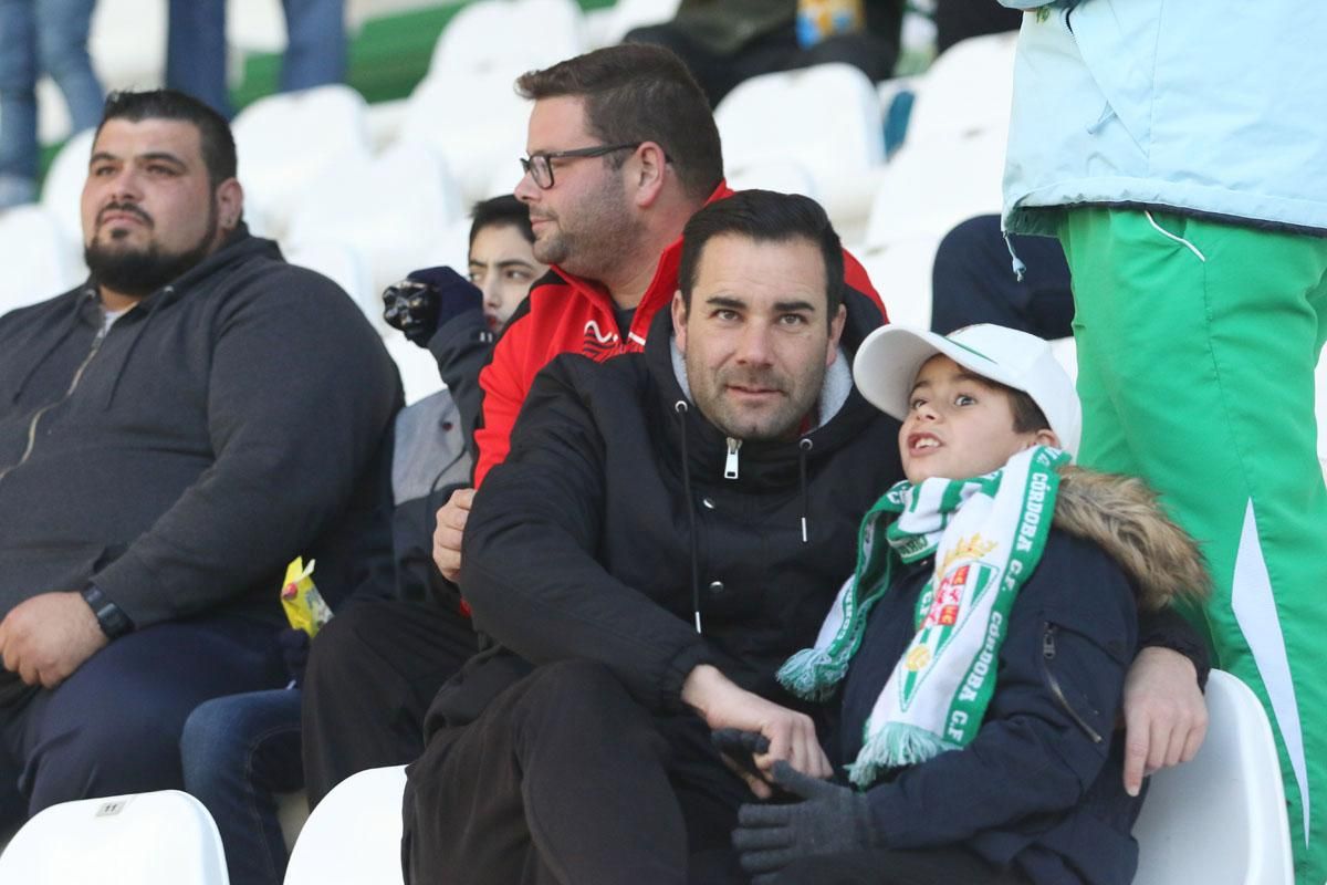 La afición blanquiverde en el Córdoba-Albacete