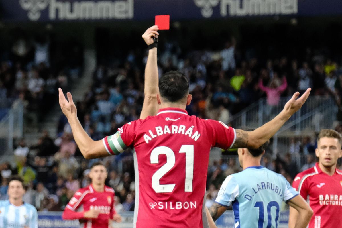 Partido correspondiente a la jornada 13 entre el Málaga CF y el Córdoba CF