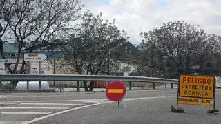 Cortada la carretera CO-4207 entre Montilla y Montalbán por el desbordamiento del arroyo Salado