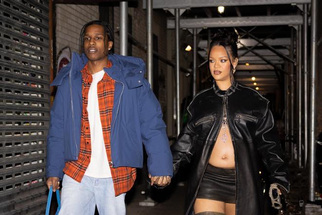 Rihanna y ASAP Rocky en Nueva York