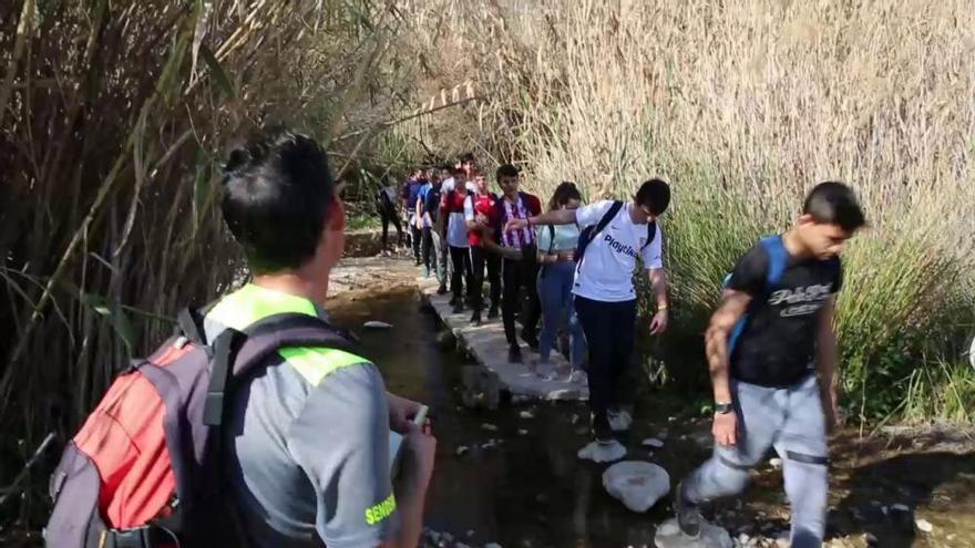 Escolares al rescate del río Seco
