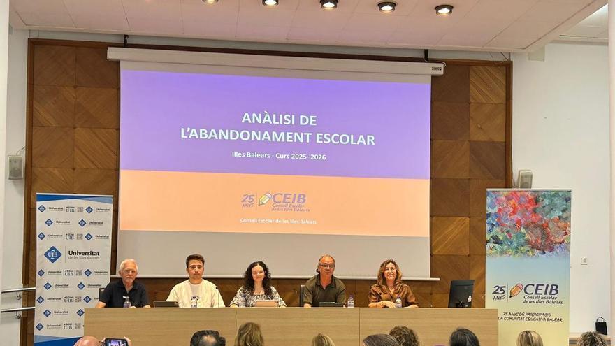 Baleares reduce en cinco puntos la tasa de abandono escolar entre 2024 y 2026, pero sigue siendo de las más altas de España