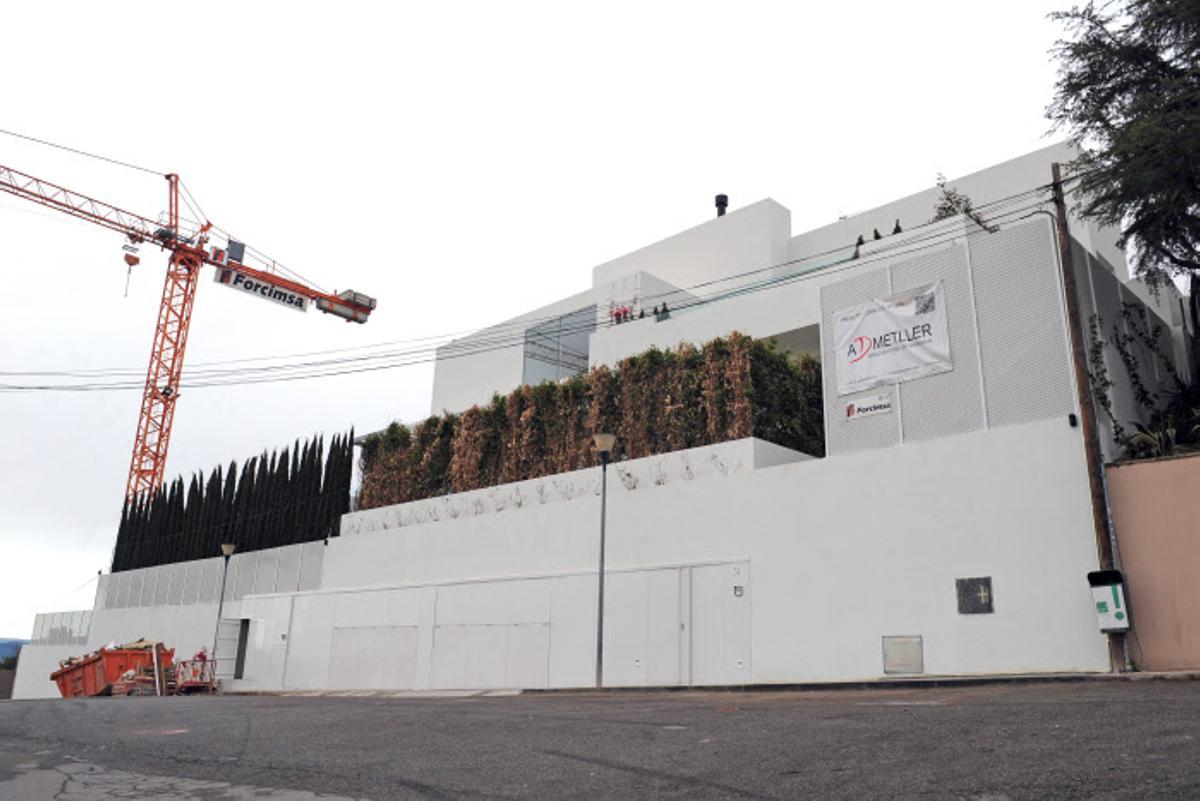 Construcción de la mansión de Shakira y Piqué, en 2013