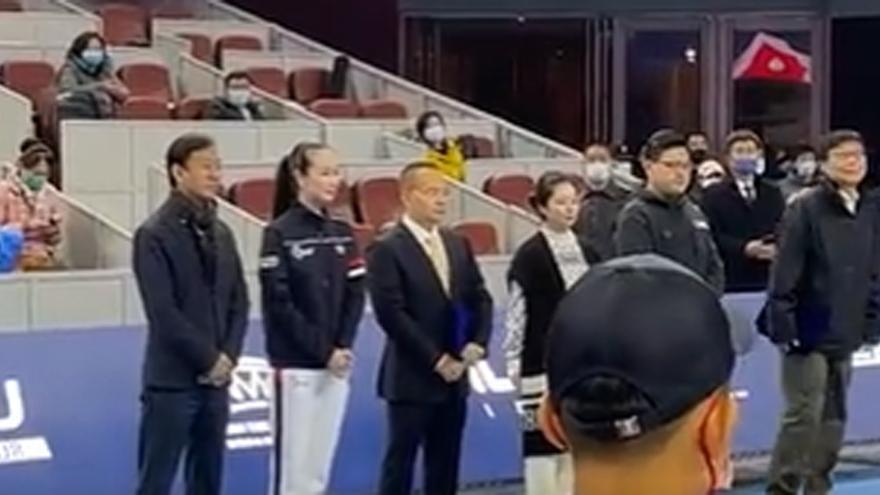 Reaparece públicamente la tenista china Peng Shuai... ¿en un montaje?