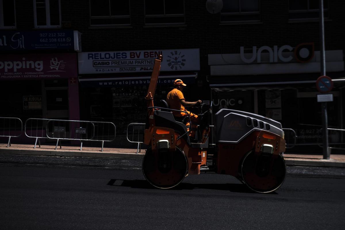 Obras en Ronda del Carmen