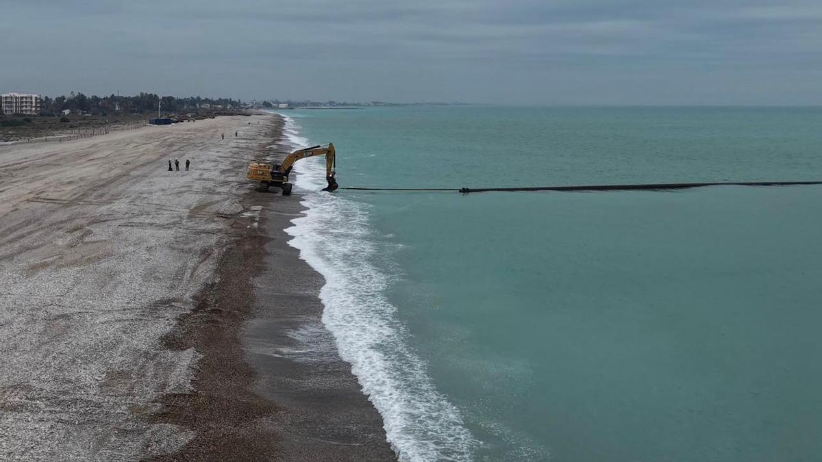 Así avanza la regeneración del litoral norte de Sagunt