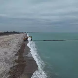 Cuenta atrás para el macrotrasvase de arena de Cullera a Sagunt
