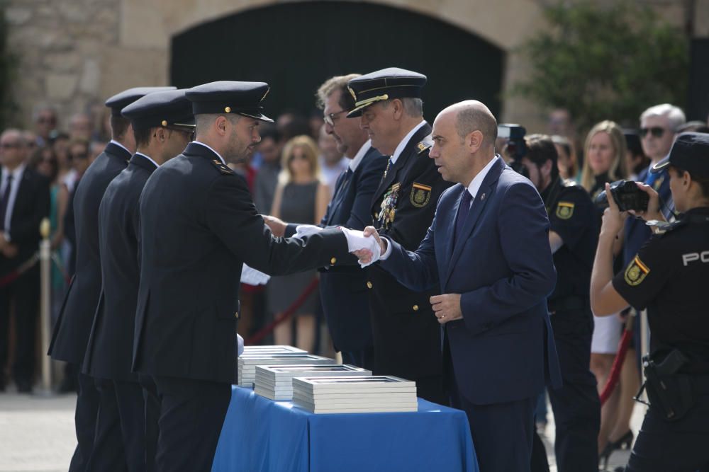 Celebración del Día de la Policía en el Castillo de Santa Bárbara